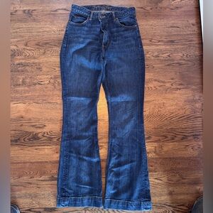 Kimes Ranch Dark Blue Women's Flare Jeans
